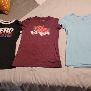 lot of 3 SMALL AERO BABY TEES